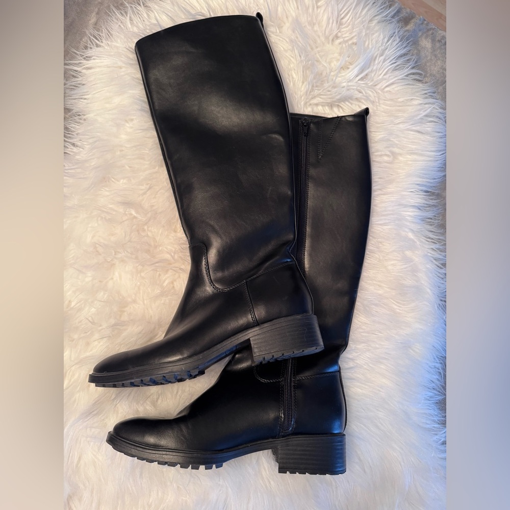 Nine West Black Knee-High Women's Boots